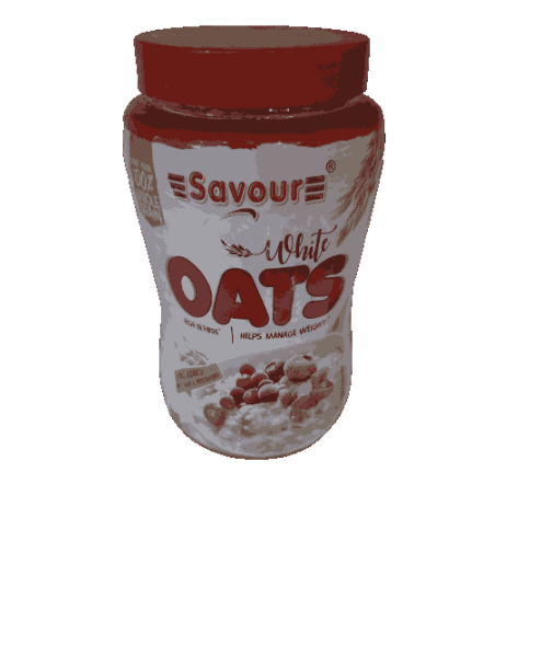 Savour white OATS 500g jar